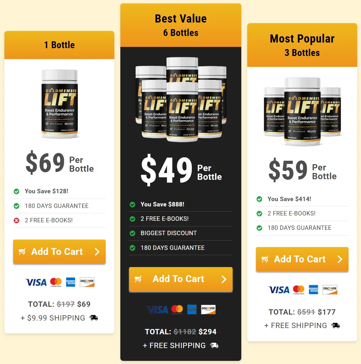 Goldmember Lift order now 1